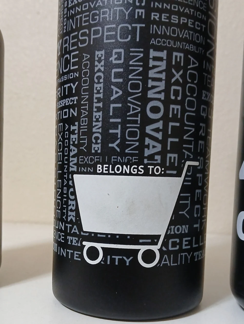 Safeway & Albertsons Black Logo Water Bottle Trio